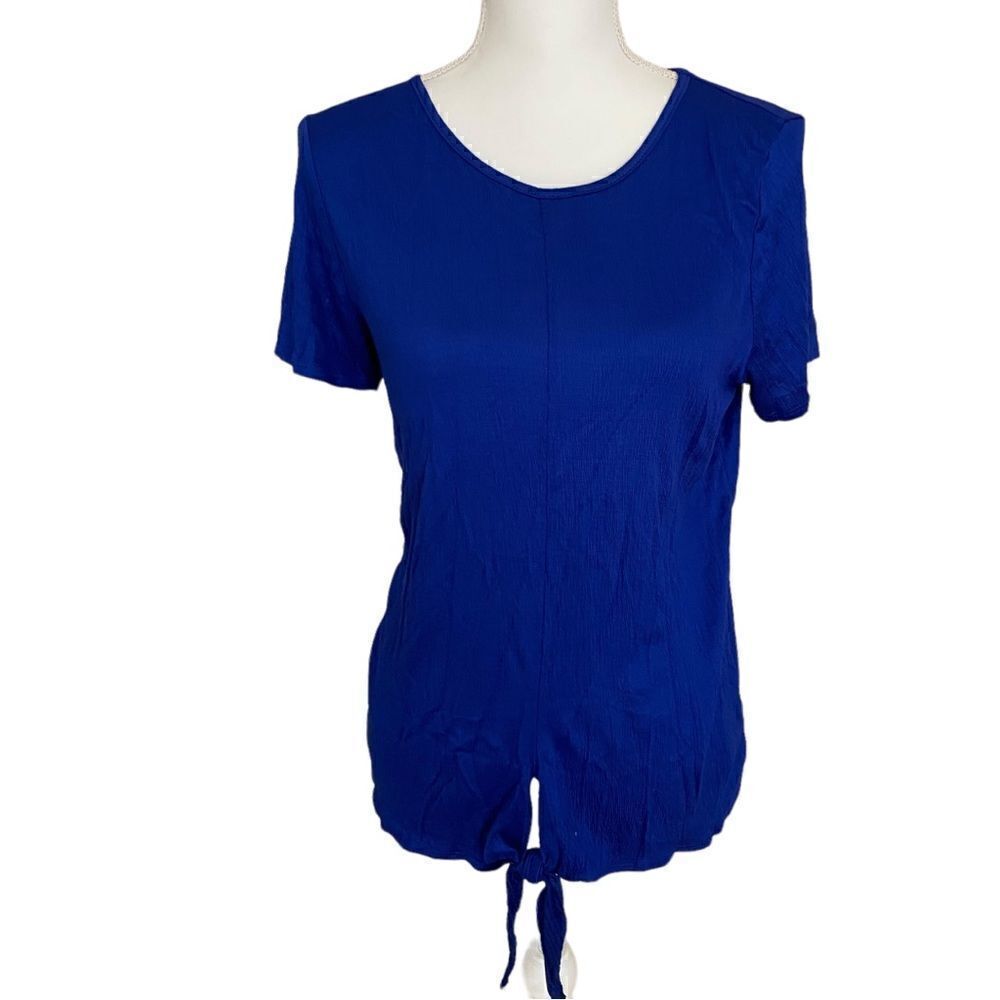 Lillian Nicole Blue Tank Top Size Small NWT